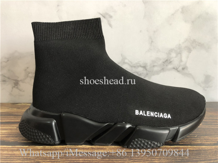 Balenciaga Speed Trainer Sock Triple Black