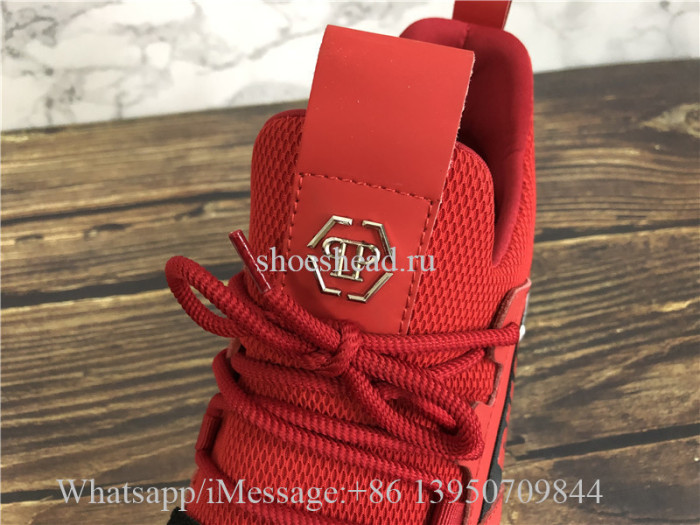 Philipp Plein SkuMSC1892PXV056N13 Leather Red Sneaker