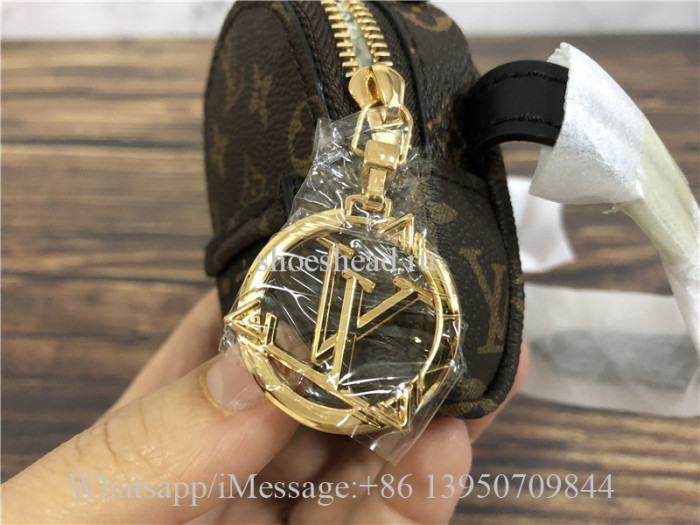 Original Louis Vuitton Wrist Mini Classic Style Pocket Coin Purse M41566