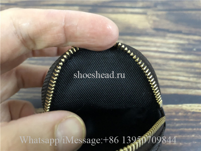Original Louis Vuitton Wrist Mini Classic Style Pocket Coin Purse M41566