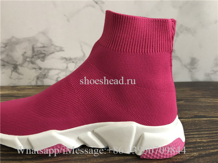 Balenciaga Speed Sock Trainer Rose Pink