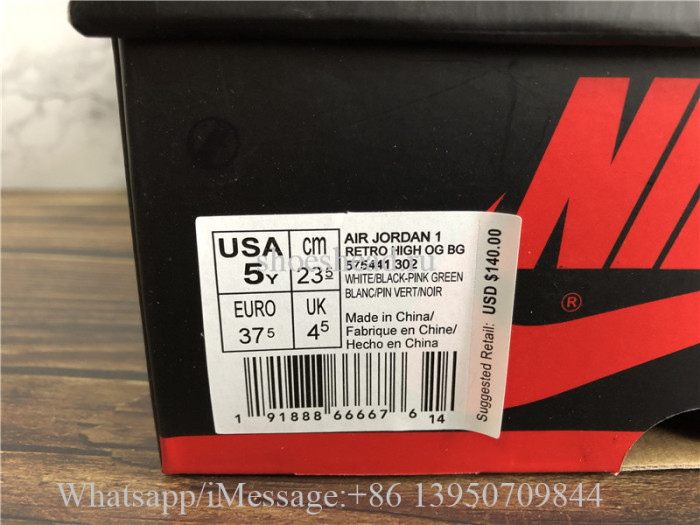 Air Jordan 1 OG Pine Green GS