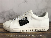 Philipp Plein White Low Top Sneaker