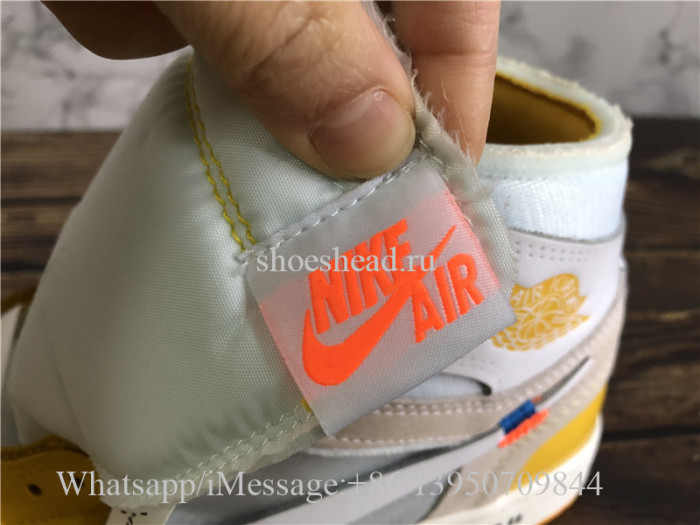 Off White x Air Jordan 1 Retro Canary Yellow