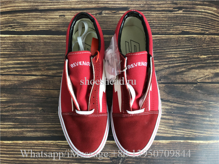 Vans Revenge X Storm Old Skool Red