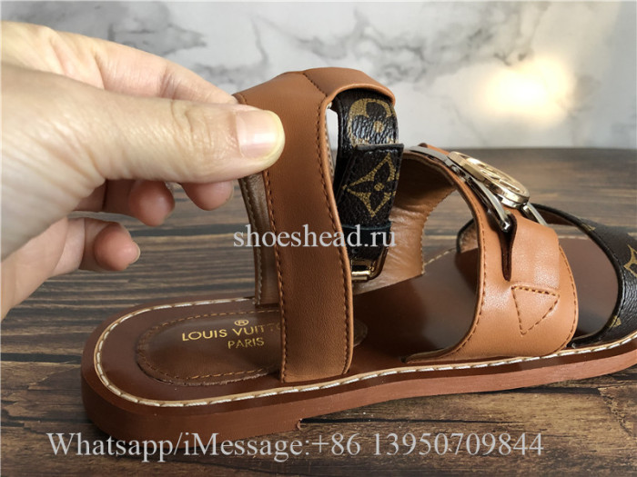 Louis Vuitton Stellar Brown Sandals