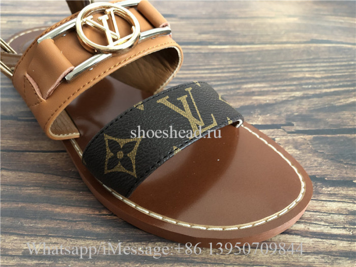 Louis Vuitton Stellar Brown Sandals