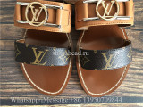 Louis Vuitton Stellar Brown Sandals