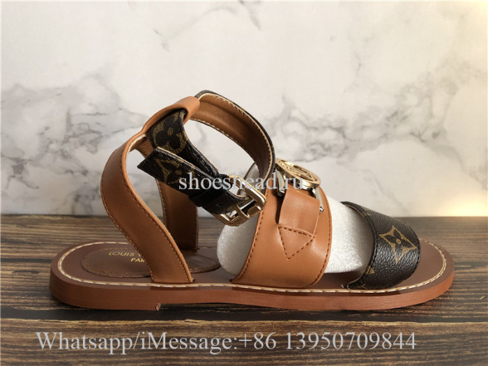 Louis Vuitton Stellar Brown Sandals