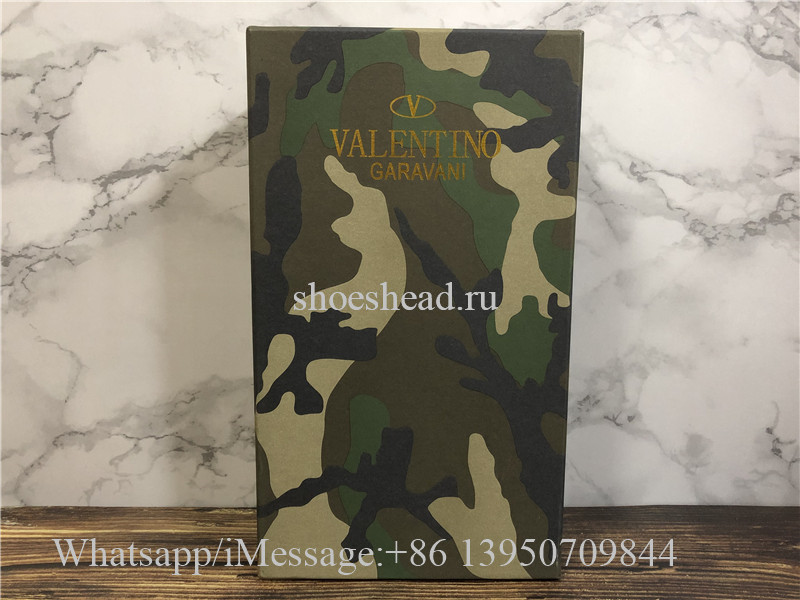 Valentino Garavani Rockrunner Black Camo Sneaker