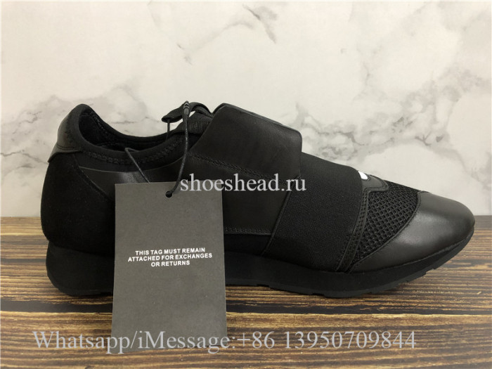 Super Quality Balenciaga Race Runner Sneaker Triple Black