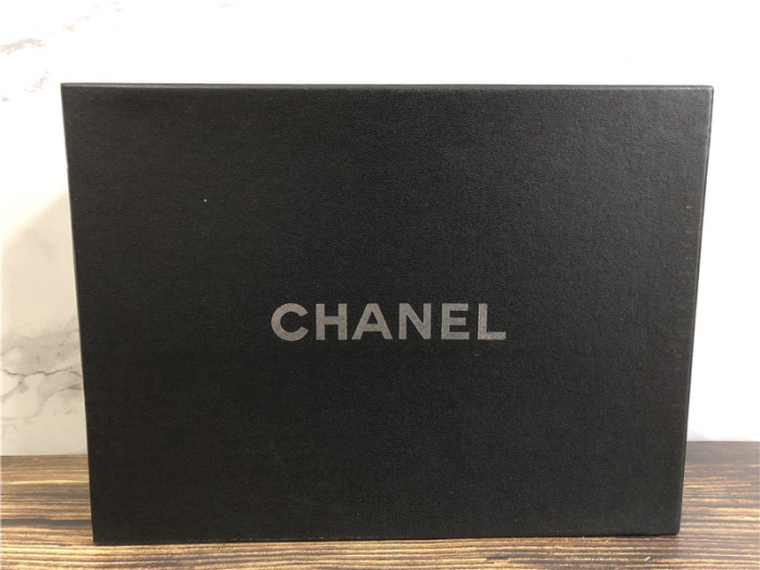 Chanel Low Top Sneaker Orange Black Grey