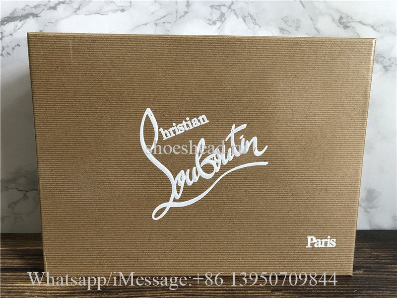 Christian Louboutin Louis Spike Flat High Top Sneaker Golden