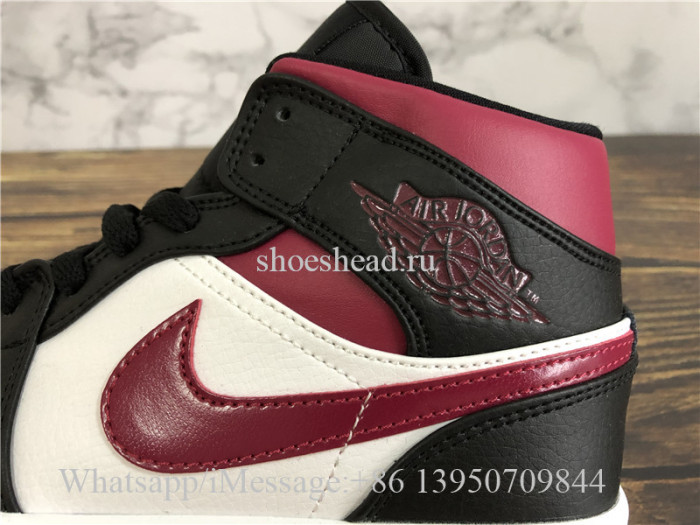 Air Jordan 1 Mid Noble Red