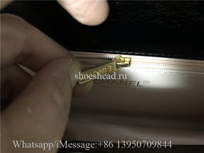 Original Quality Chanel Black Leather Crossbody Bag