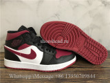 Air Jordan 1 Mid Noble Red