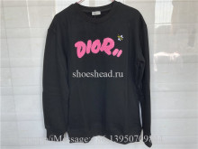 Dior Black Shirt With Pink Logo