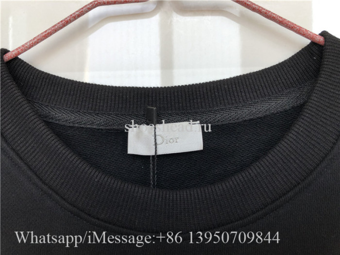 Dior Black Shirt With Pink Logo