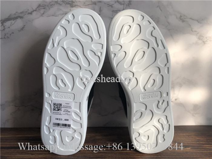 Super Quality Alexander McQueen Oversized Sneaker Black Reflective