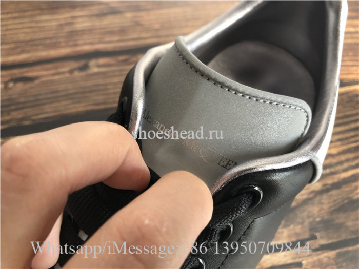 Super Quality Alexander McQueen Oversized Sneaker Black Reflective