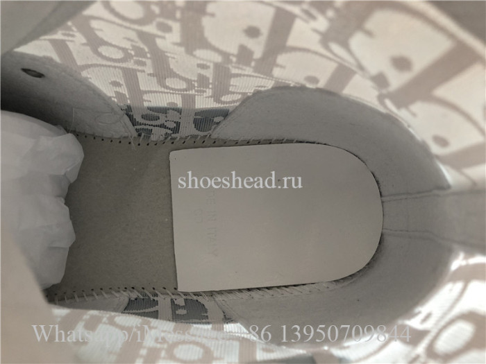 Dior B23 High Top Sneaker Dior Oblique Blue