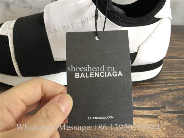 Super Quality Balenciaga Race Runner Sneaker Black White