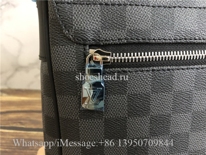 Original Louis Vuitton Damier Graphite District GM Messenger Bag