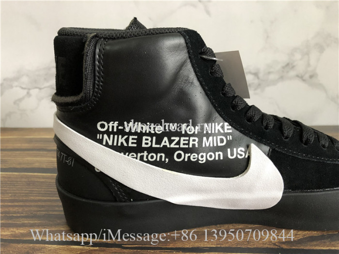 Off-White x Nike Blazer Mid Grim Reaper Black