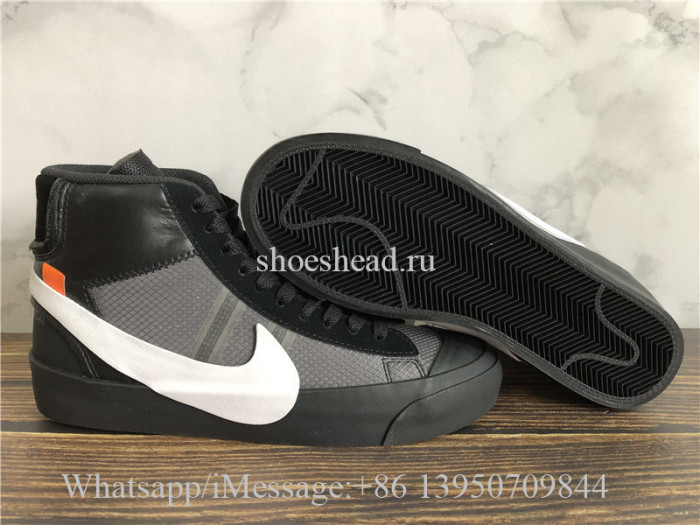Off-White x Nike Blazer Mid Grim Reaper Black