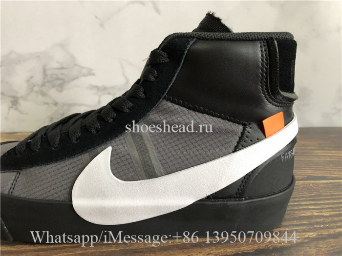 Off-White x Nike Blazer Mid Grim Reaper Black