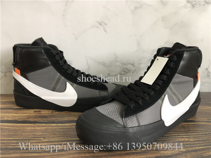 Off-White x Nike Blazer Mid Grim Reaper Black