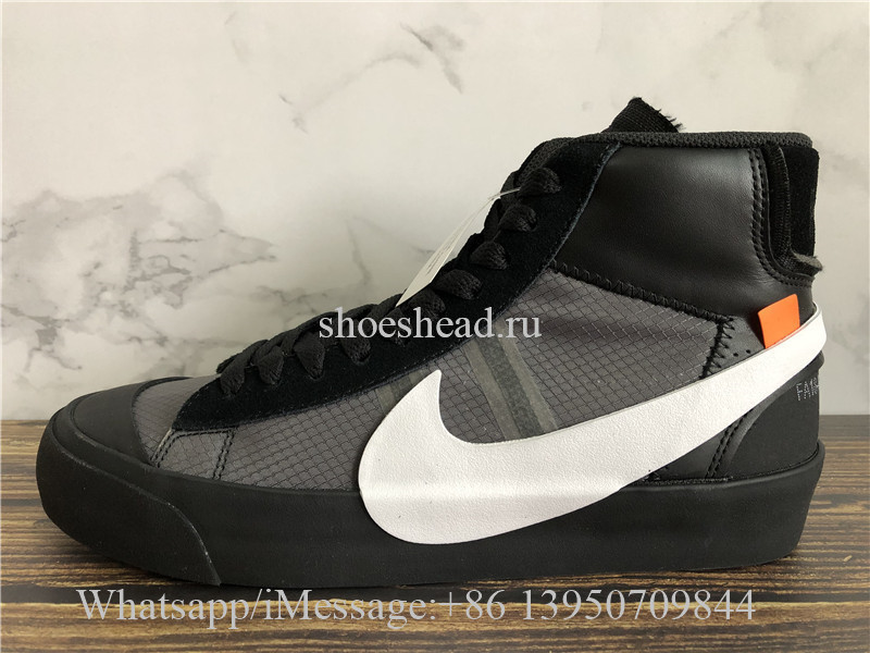 Off-White x Nike Blazer Mid Grim Reaper Black