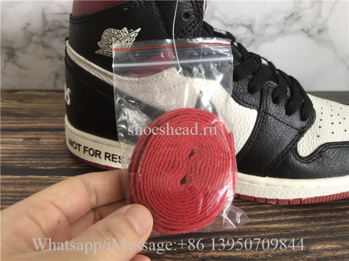 Air Jordan 1 Retro High OG NRG Not For Resale In Red GS