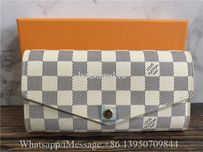 Original Louis Vuitton Sarah Damier Azur Wallet