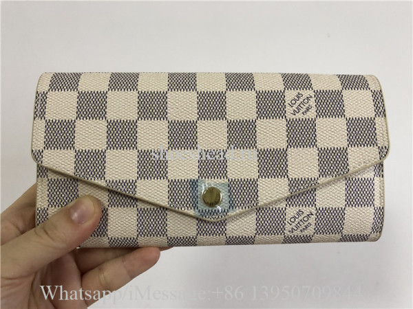 Original Louis Vuitton Sarah Damier Azur Wallet