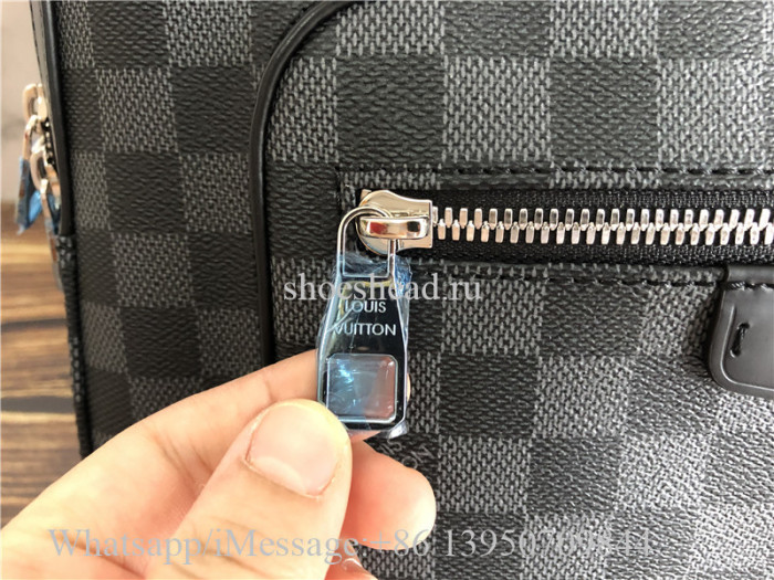 Original Louis Vuitton Josh Backpack Damier Graphite Canvas N41473