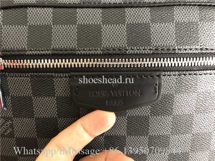 Original Louis Vuitton Josh Backpack Damier Graphite Canvas N41473