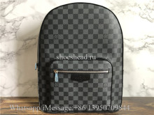 Original Louis Vuitton Josh Backpack Damier Graphite Canvas N41473