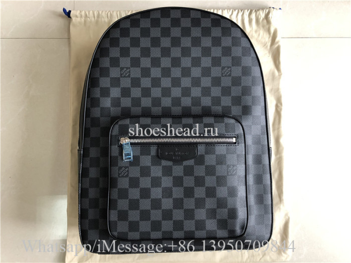 Original Louis Vuitton Josh Backpack Damier Graphite Canvas N41473
