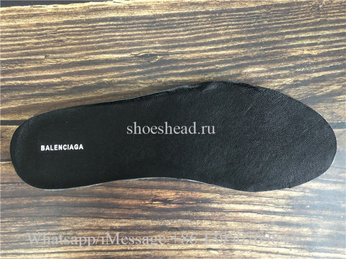 Balenciaga Allover Logo Speed Trainer Black