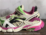 Balenciaga Track 2.0 Trainer White Green Pink