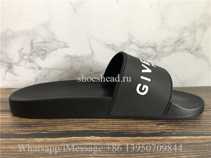 Givenchy Black Slides