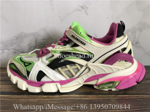 Balenciaga Track 2.0 Trainer White Green Pink