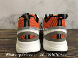 Super Quality Dior B22 Sneaker Calfskin Technical Knit Orange White