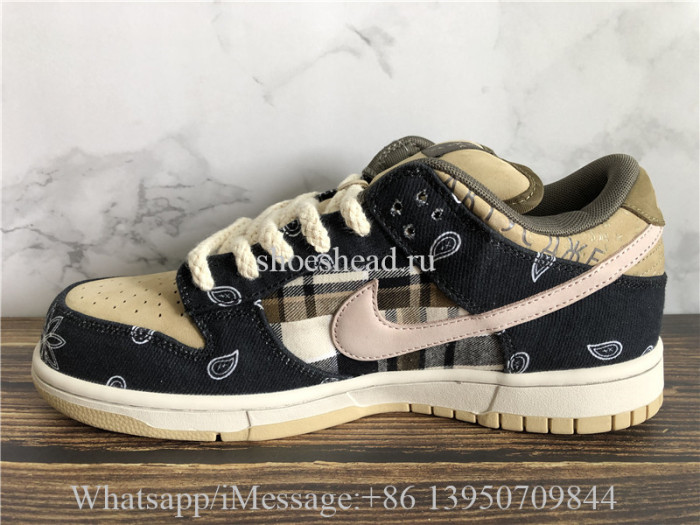 Correct Version Travis Scott x Nike SB Dunk Low