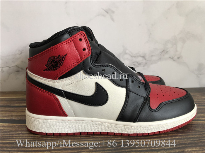 Air Jordan 1 Retro Bred Toe GS