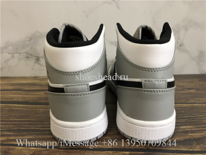 Air Jordan 1 Mid Light Smoke Grey