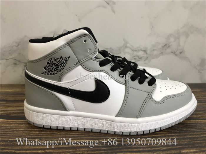 Air Jordan 1 Mid Light Smoke Grey