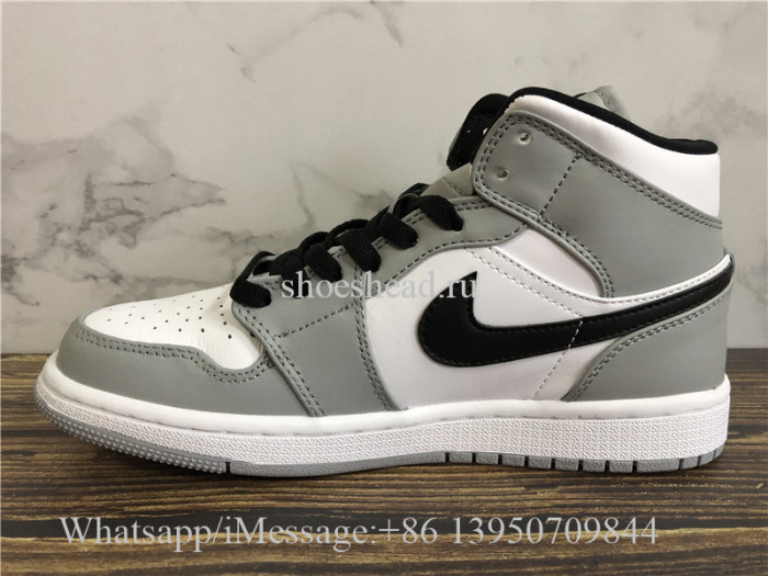 Air Jordan 1 Mid Light Smoke Grey