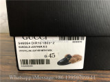 Gucci Princetown Fur Lined Black Slipper Loafer Slides